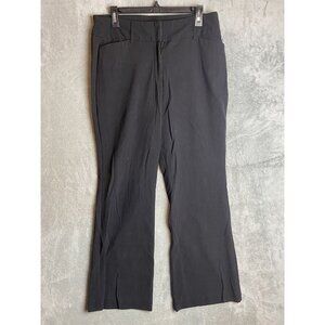 Roz & Ali Womens 12 Black Pants